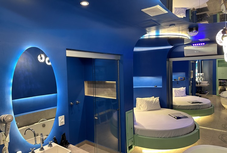 Motel Champanhe - Suíte Concept Acqua Blue