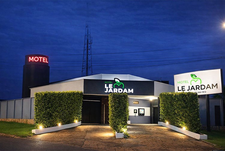 Le Jardam Motel - fachada
