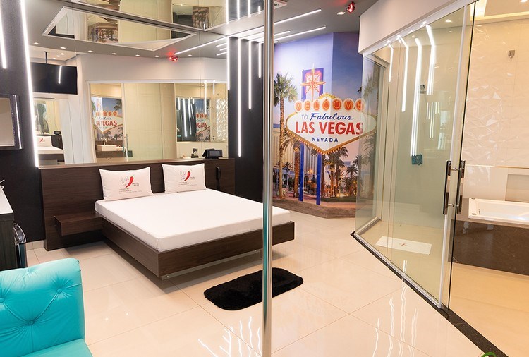 Motel Você Que Sabe Temático Deluxe - Suíte Las Vegas