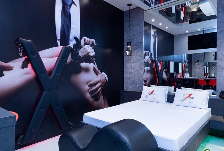 Motel Você Que Sabe Temático Deluxe - Suíte 50 Tons