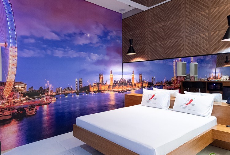 Motel Você Que Sabe Temático Deluxe - Suíte Londres
