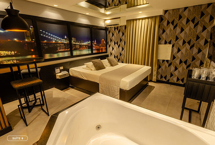 Motel Florence Spa - Santa Rosa - Suíte Lumina Loft 