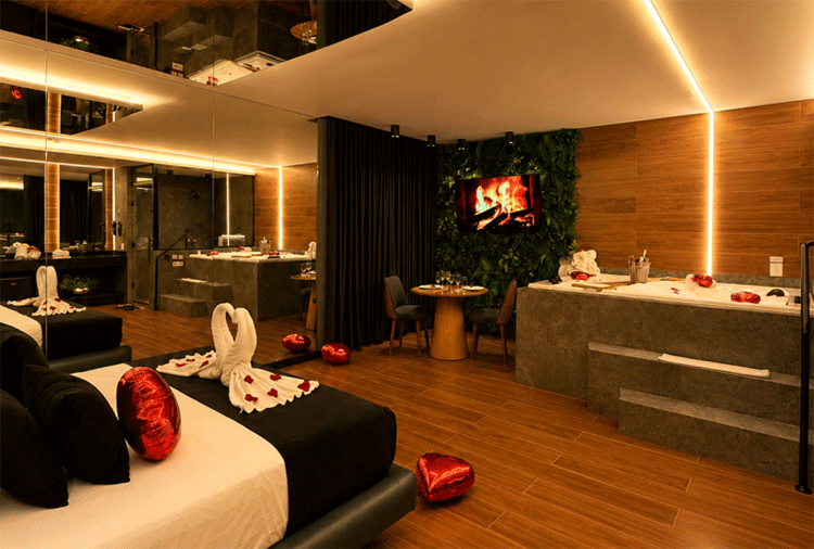 Motel Florence Spa - Santa Rosa - Suíte Santorini