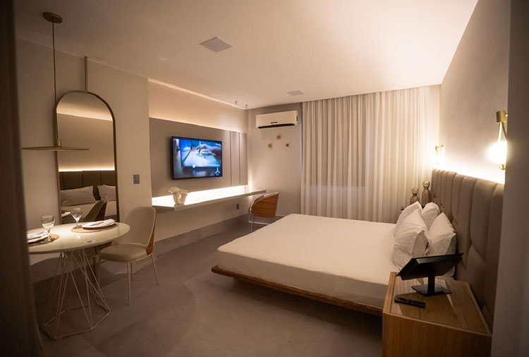 Corinto Hotel - Apto Luxo com Garagem Coletiva